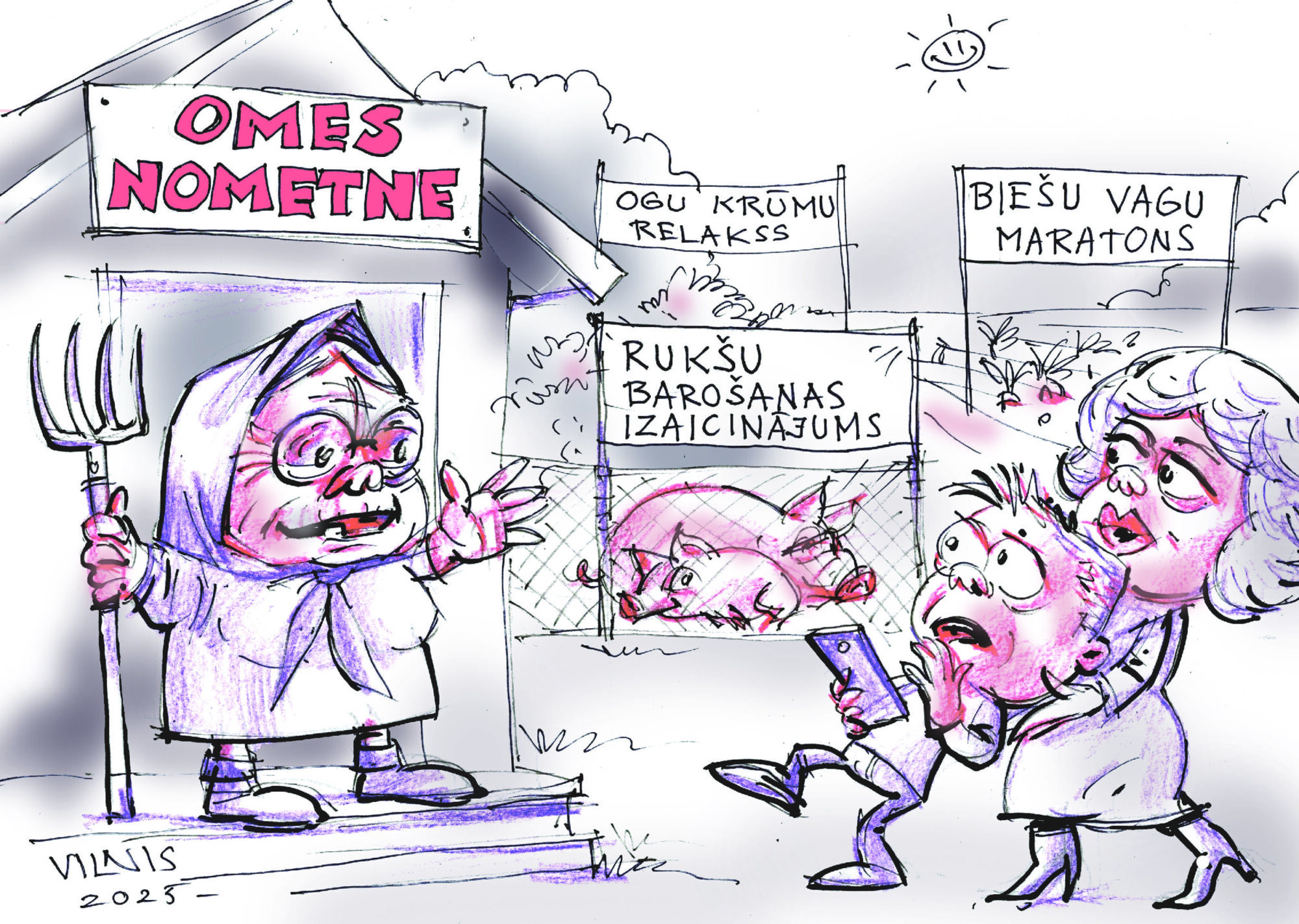 Karikatūra: Brīvlaiks