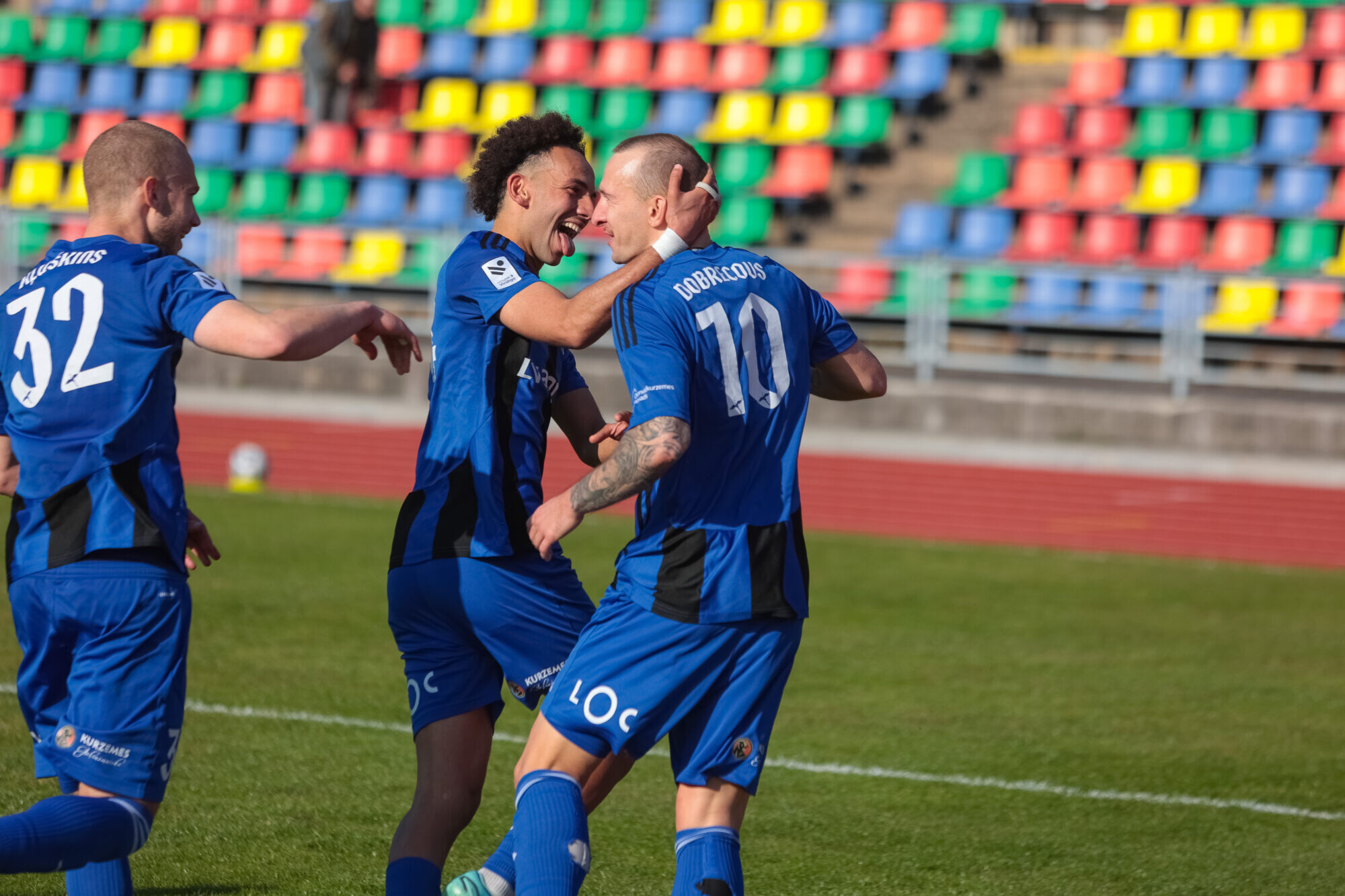 Latvijas futbola virslīgas 20. kārtas spēlē “Grobiņa” tiksies ar “Daugavpils” komandu