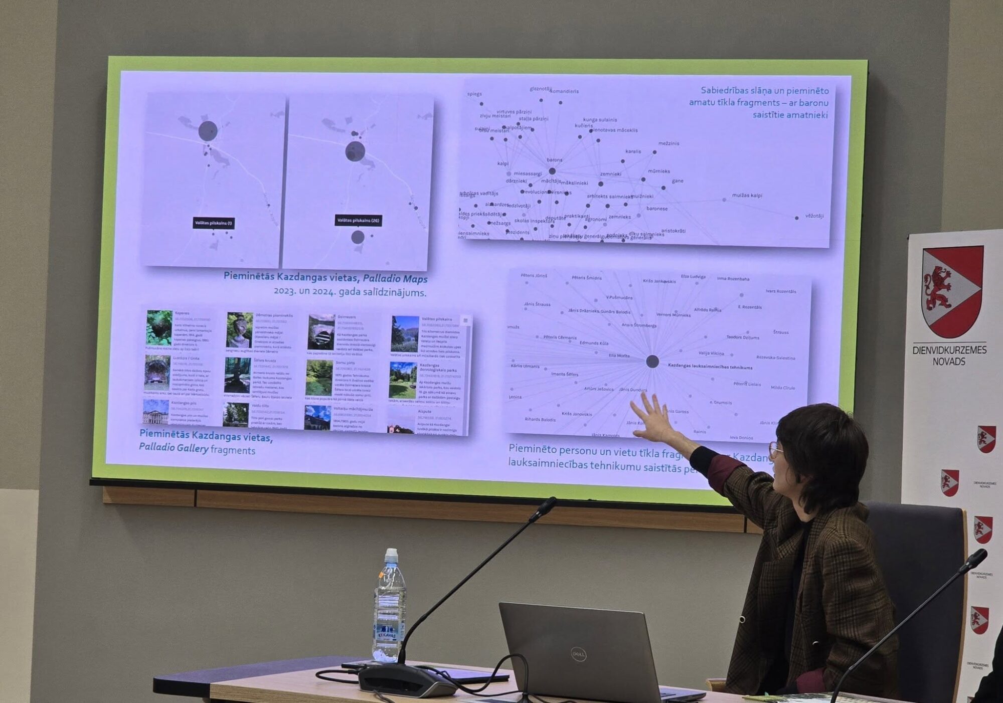 Latvijas Kultūras akadēmijas pētnieki un studējošie rīko apmācības Kazdangas kultūrtelpas digitālā rīka apguvei