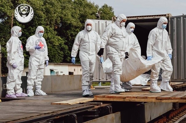 Krievija atdevusi Ukrainai vēl 1245 cilvēku līķus