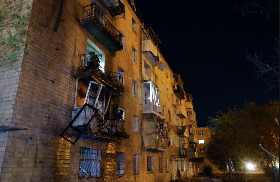 Krievijas dronu uzbrukumā Harkivā 11 cietušie