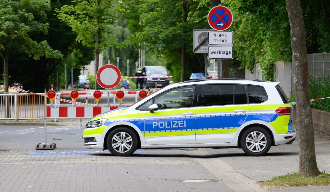 Vācijas policija nošāvusi imigrantu, kurš bija bruņots ar nazi