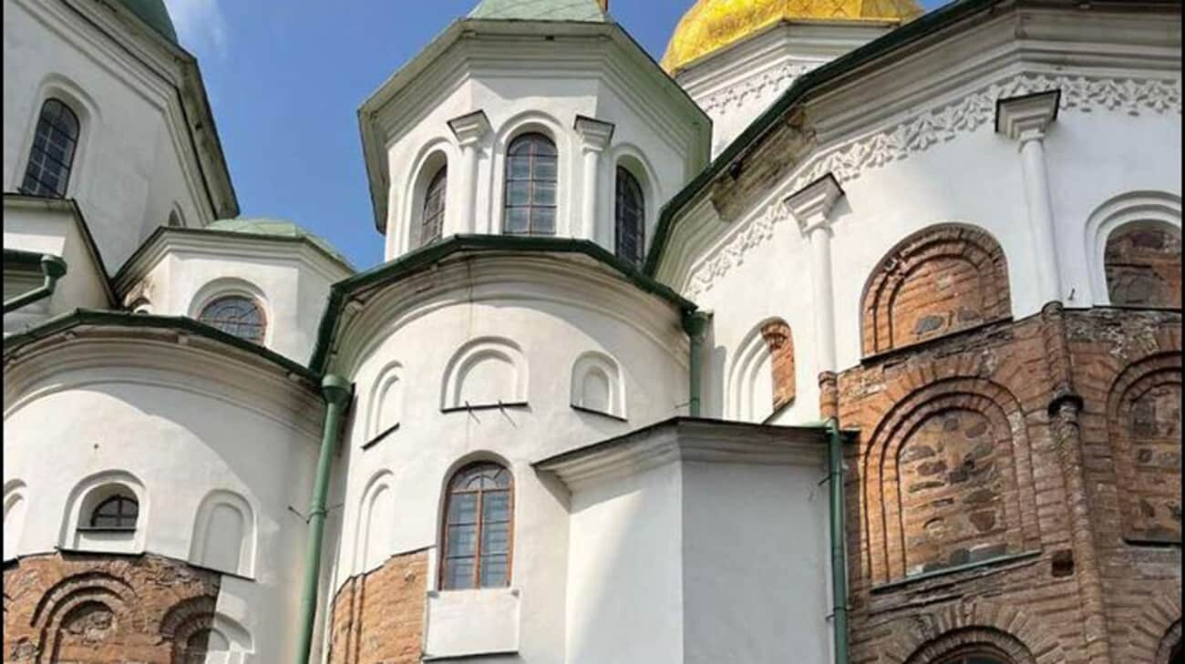 Krievijas uzbrukumā cietusi Kijivas Svētās Sofijas katedrāle