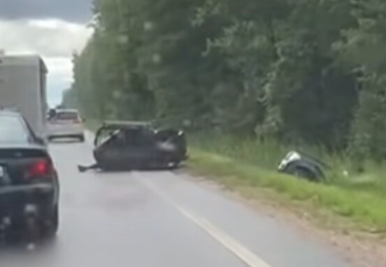 Video: Uz Liepājas šosejas noticis smags negadījums