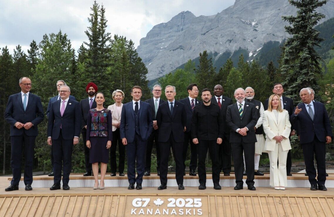 G7 pēc Trampa aizbraukšanas sola jaunu atbalstu Ukrainai