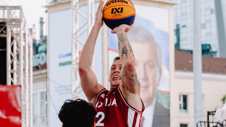 Video: Latvijas 3×3 basketbolisti iekļūst Pasaules kausa ceturtdaļfinālā