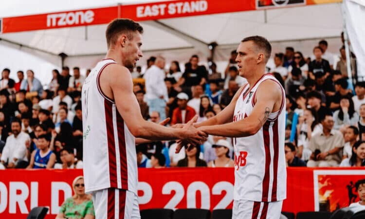 Video: Latvijas 3×3 basketbolisti neiekļūst Pasaules kausa pusfinālā