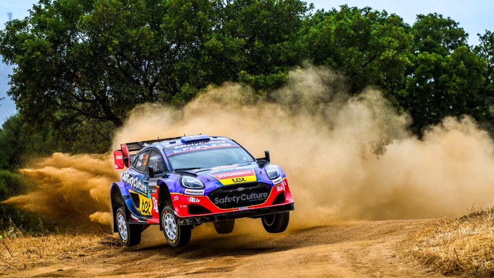 Video: Seska ekipāžai desmitā vieta WRC Akropoles rallija treniņbraucienos