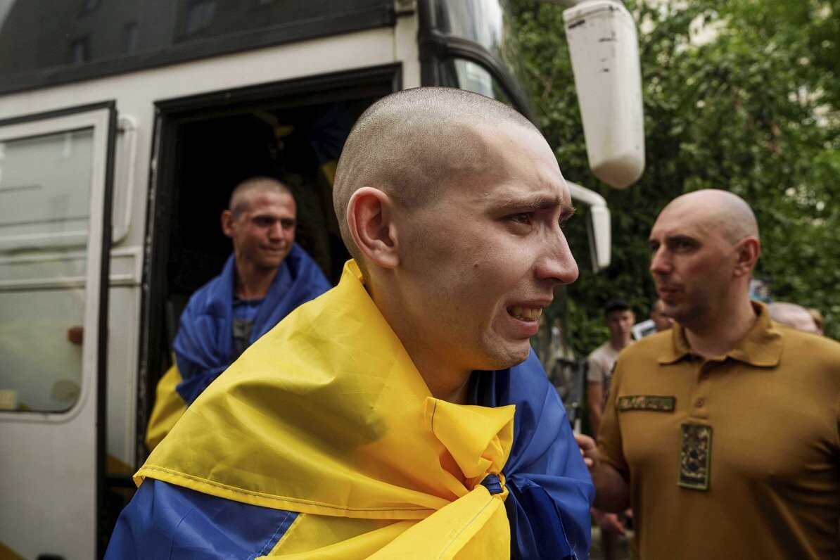 Noslēgusies gūstekņu apmaiņas otrā kārta starp Ukrainu un Krieviju