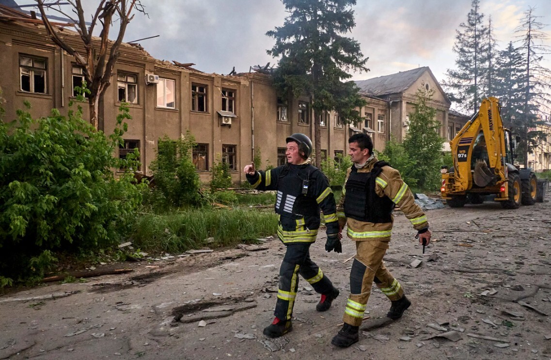 Krievijas dronu uzbrukumā Ukrainai pieci nogalinātie, daudzi ievainotie