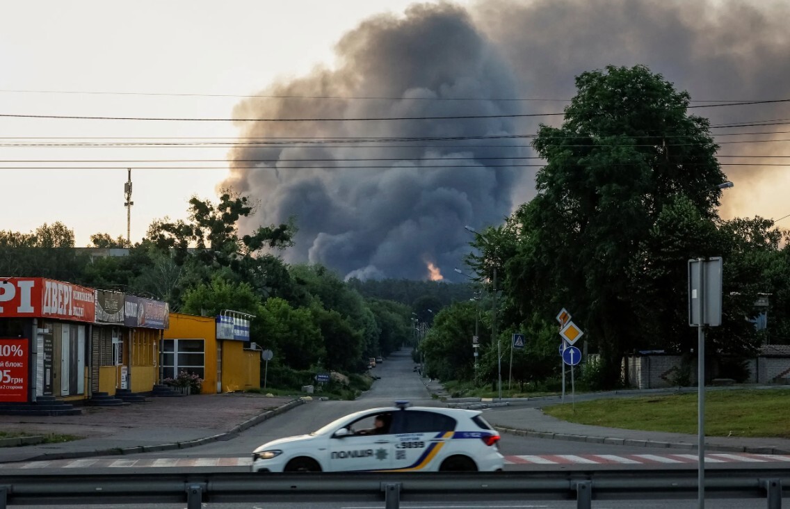 Krievi uzbrukuši Ukrainai ar 11 raķetēm un 539 droniem