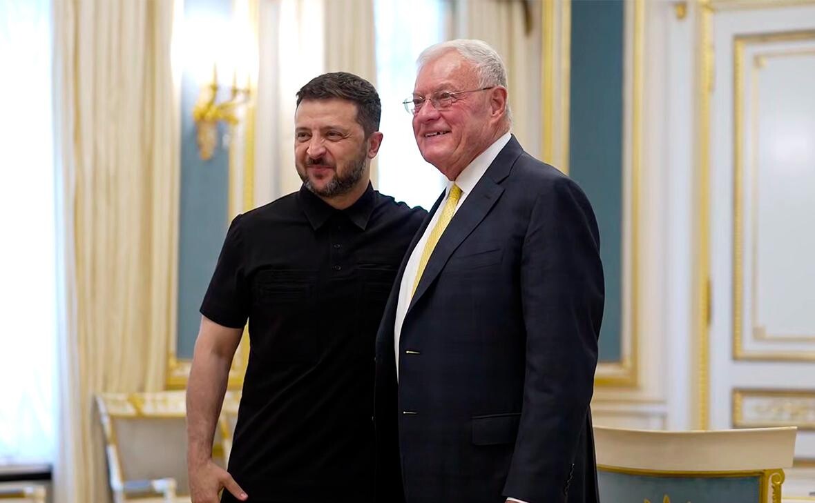 Zelenskis ziņo par produktīvu tikšanos ar Kellogu
