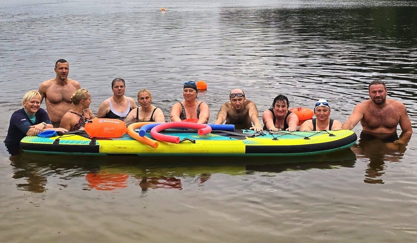 Beberliņos norit atklāto ūdeņu koptreniņi