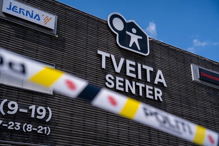 Aizturēts šaušanā Oslo tirdzniecības centrā aizdomās turamais