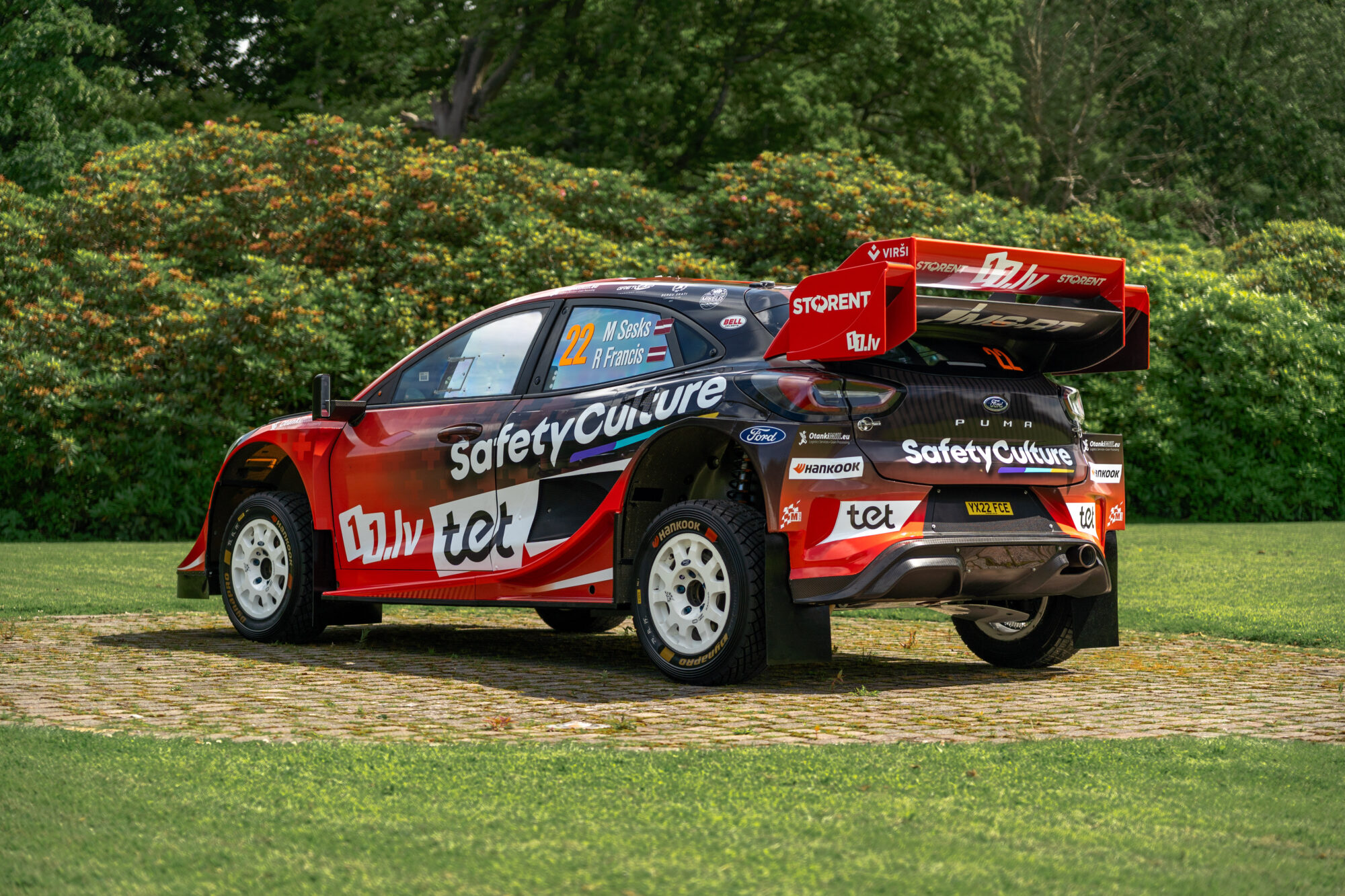 Sesks/Francis WRC sezonai piešķir jaudu ar jaunu auto dizainu
