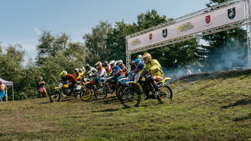 Grobiņas centrā notiks “Zelta Mopēds” un “MX Retro” sacensības