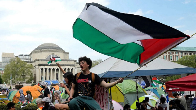 Kolumbijas Universitāte izslēdz palestīniešu atbalsta akcijas dalībniekus