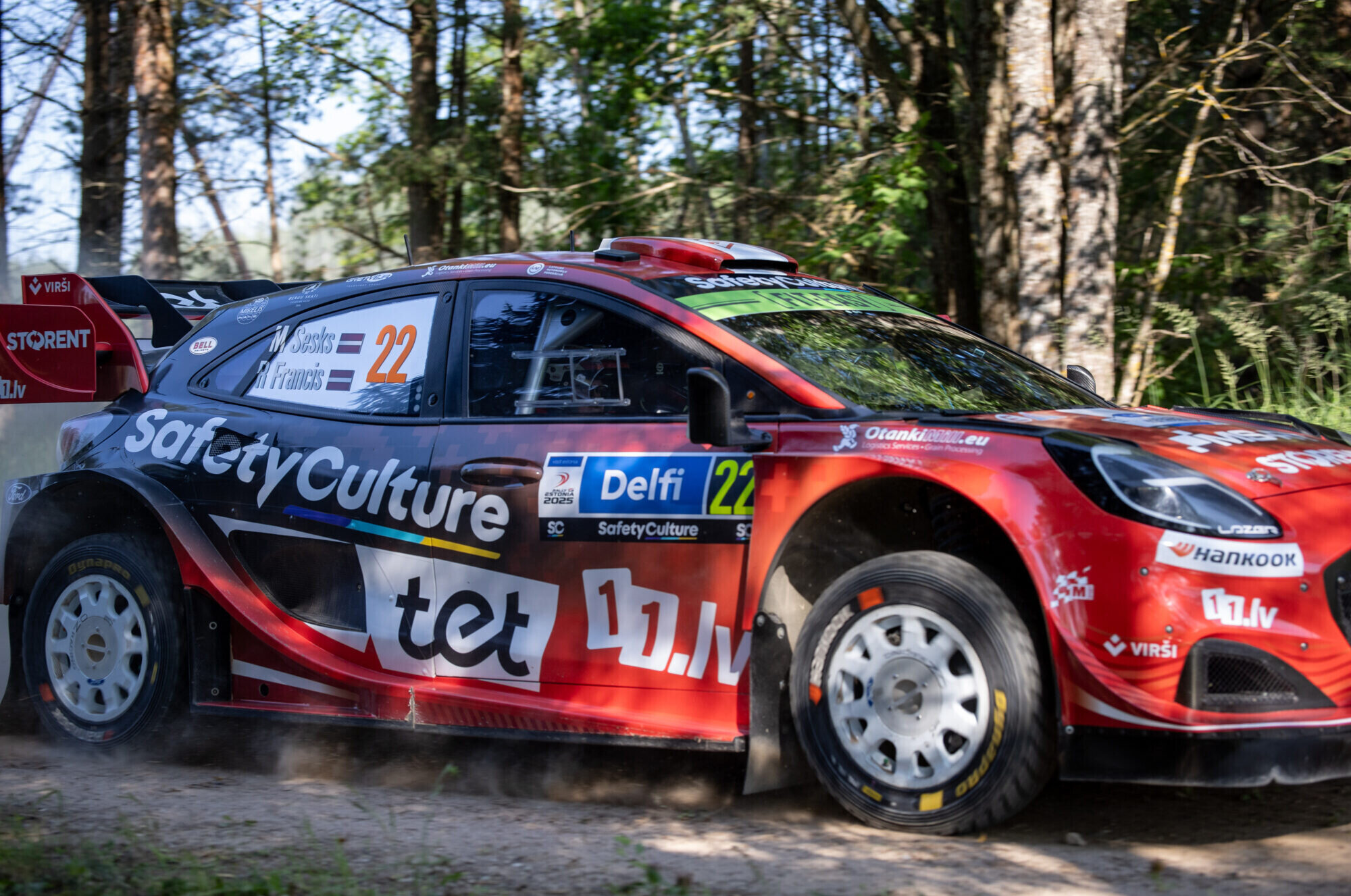 Seska un Franča ekipāža sāks WRC Somijas ralliju