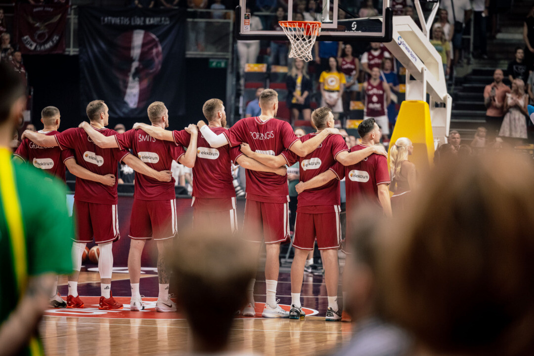 Latvijas basketbola izlase pēdējā pārbaudes spēlē mājās tiksies ar slovēņiem un Dončiču