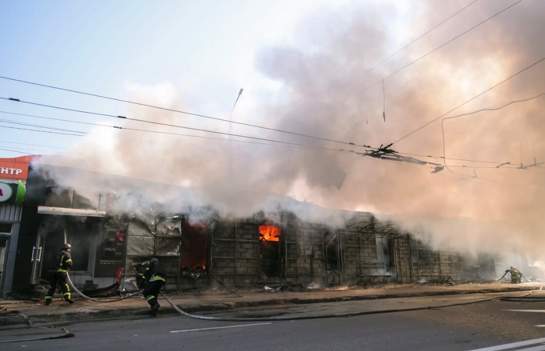 Krievijas dronu uzbrukumā Sumu apgabalā 12 cietušie