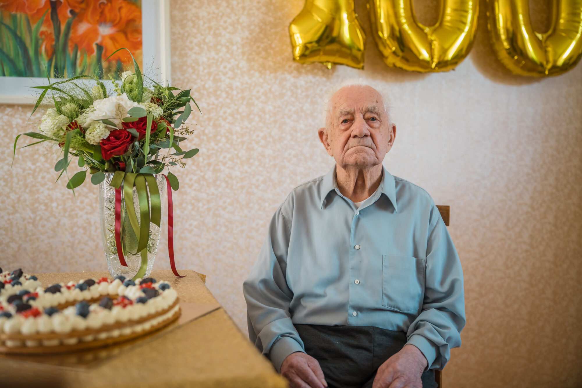 Simts gadu jubileju atzīmē liepājnieks Roberts Reineks