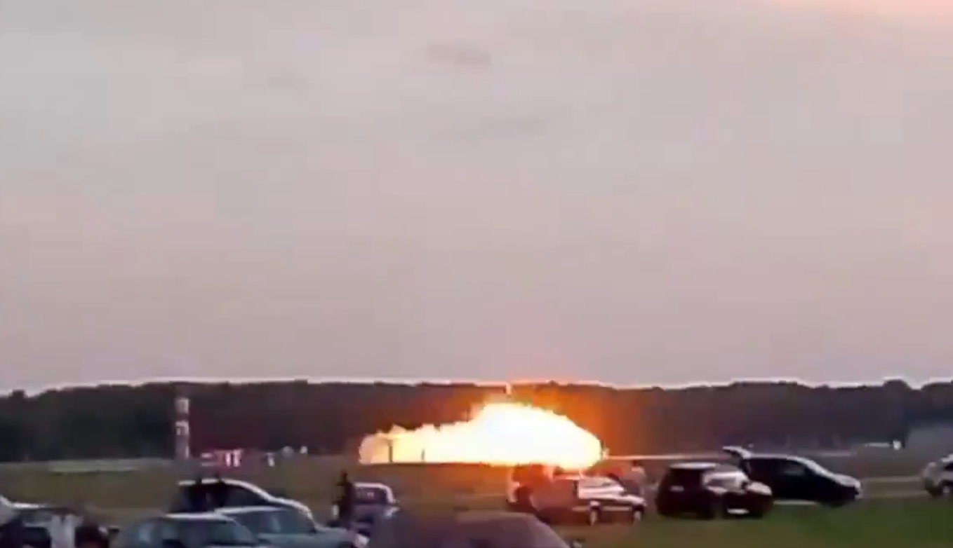 Video: Polijā avarējis iznīcinātājs F-16, pilots gājis bojā