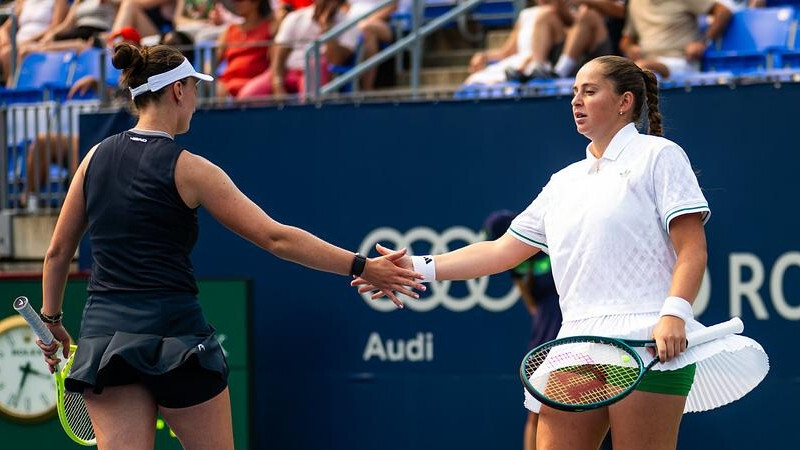 Ostapenko un Krejčīkova izstājas no Sinsinati “WTA 1000” turnīra dubultspēļu ceturtdaļfināla