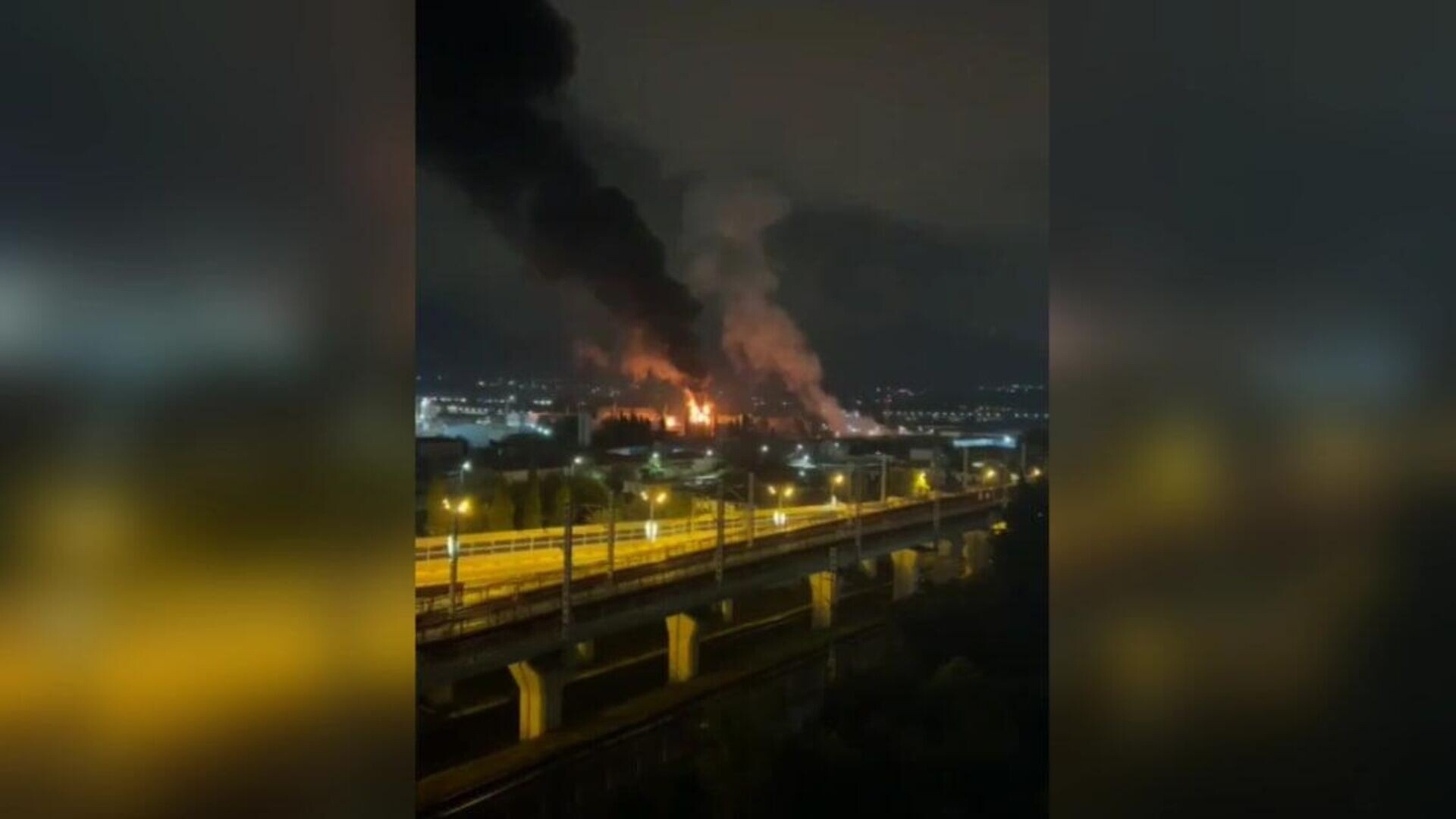 Video: Ukraina veikusi dronu triecienu naftas bāzei Sočos