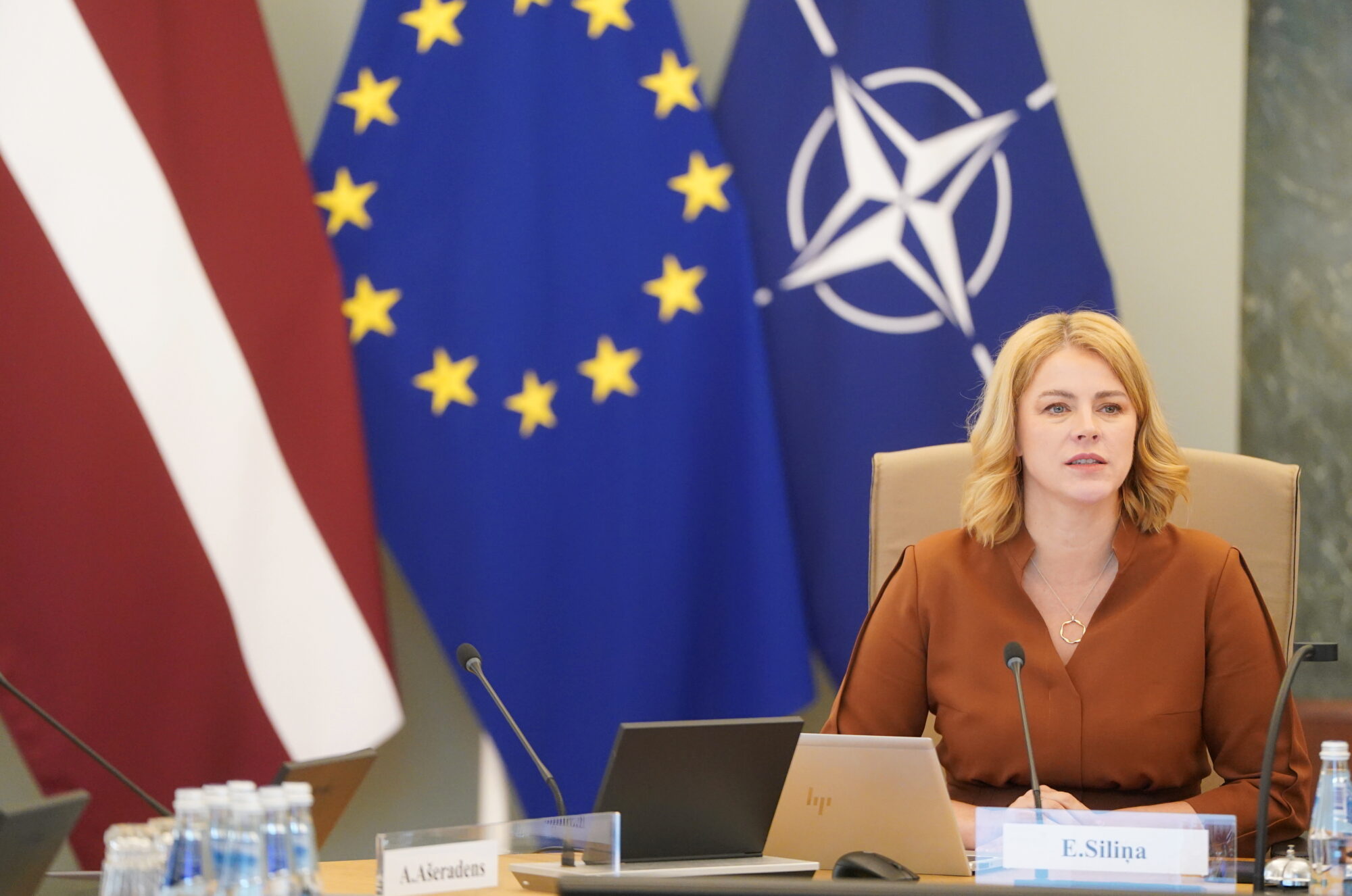 Virkne Krievijas Ukrainai izvirzīto prasību nav pieņemamas, pauž Latvijas premjere