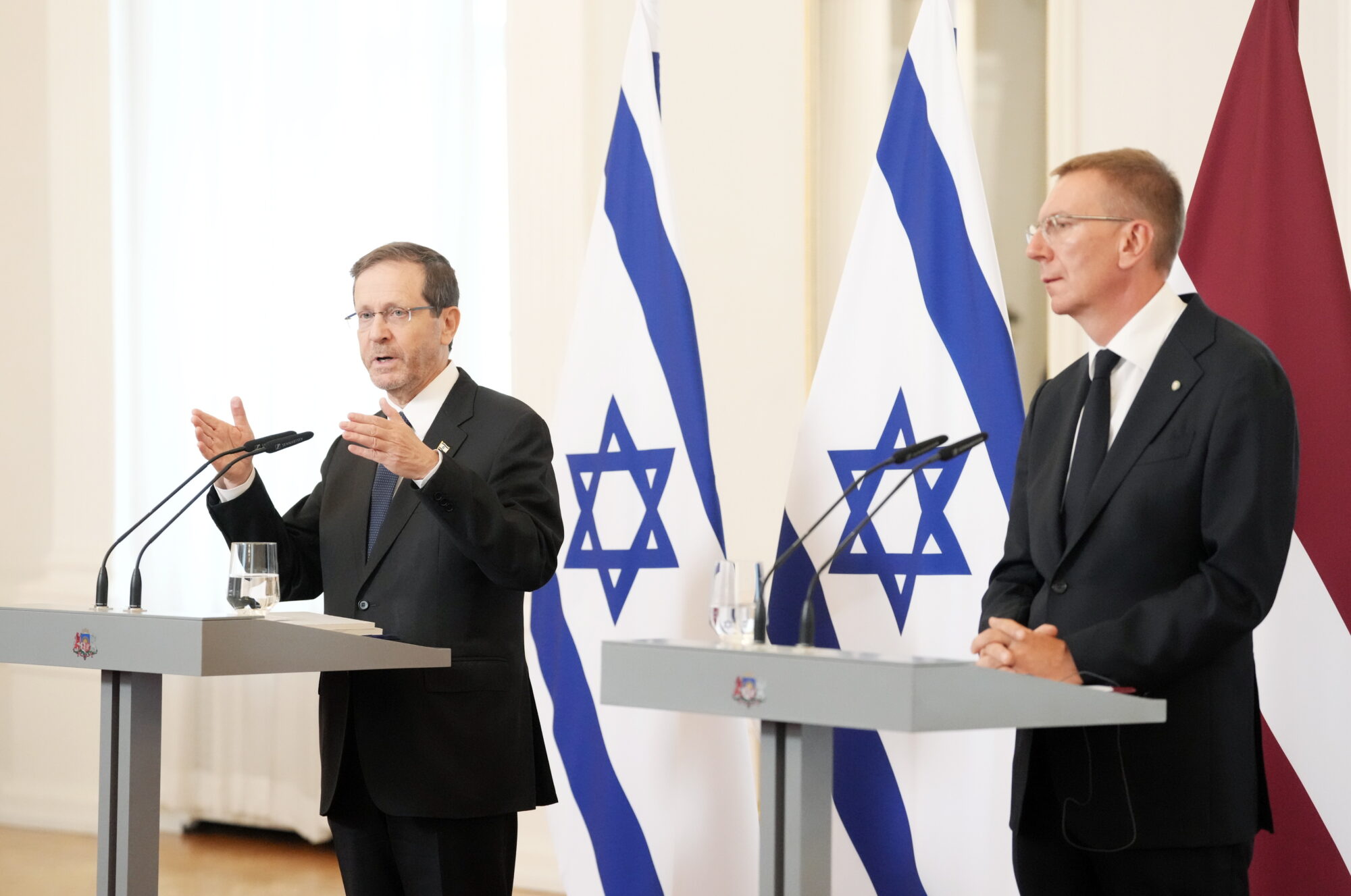 Izraēlas prezidents uzskata, ka Gazas josla saņem humāno palīdzību