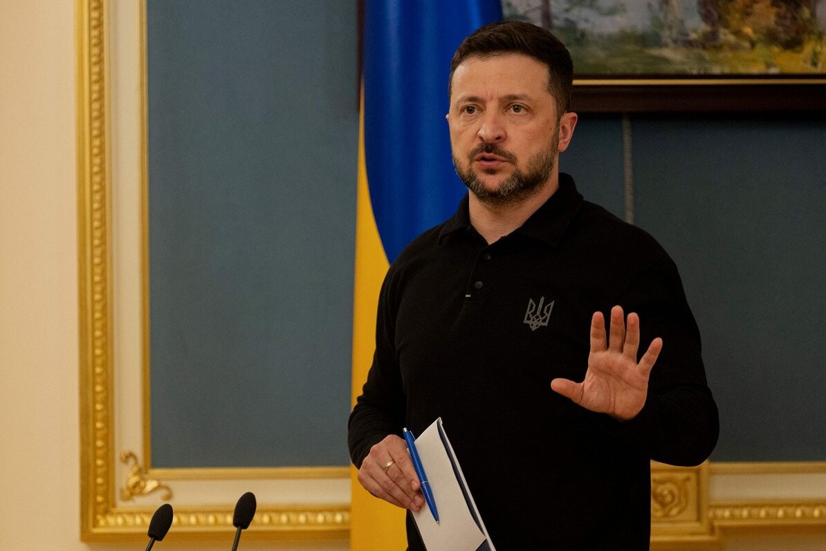 Zelenskis: Nedēļas nogalē tiksies Ukrainas un ASV komandas