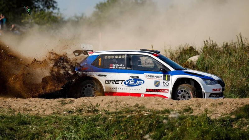 Ar 1. numuru Cēsu rallijā startēs Sesks/Francis, pirmie ātrumposmi – jau piektdien