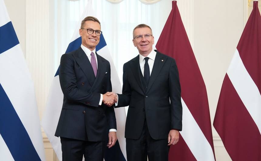 Somijas prezidents: Latvija ir nozīmīgs partneris drošības jautājumos