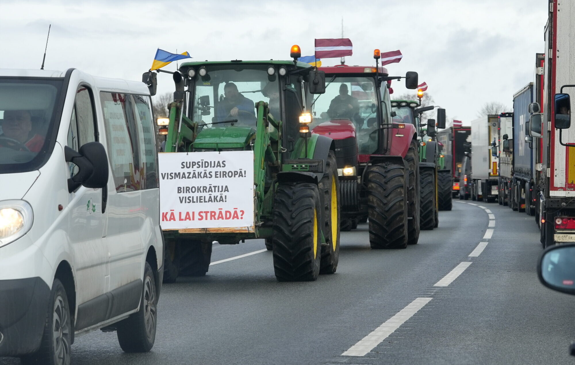 Lauksaimnieki draud ar protestiem, ja nākamā gada budžetā netiks iekļauts ikgadējais atbalsts