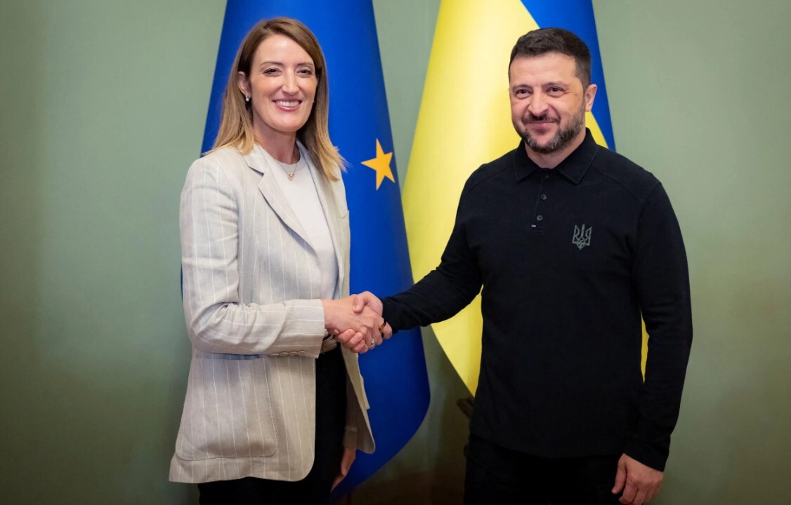 EP priekšsēdētāja: Eiropa turpinās vājināt Krievijas kara mašīnu ar stingrām sankcijām