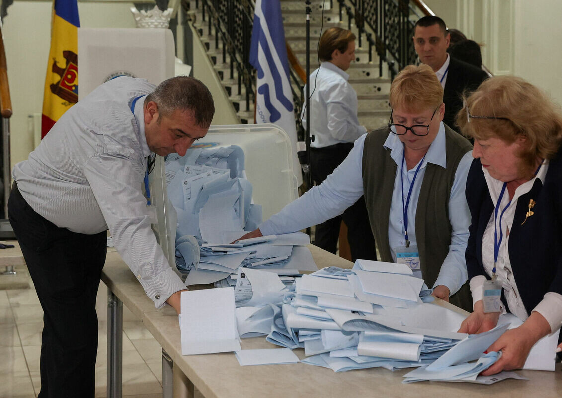 Vēlēšanās Moldovā uzvarējusi prorietumnieciskā partija