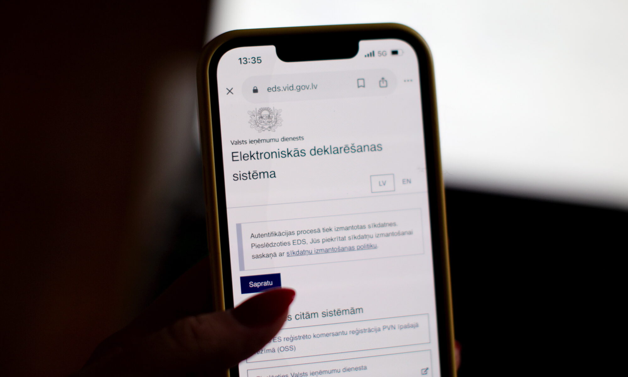 Tehnisku iemeslu dēļ nav pieejama VID EDS
