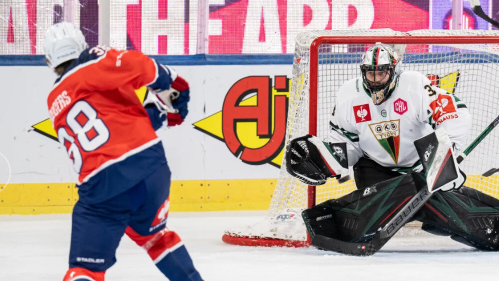 Video: Balcers gūst vārtus uzvarētā IIHF Čempionu līgas spēlē