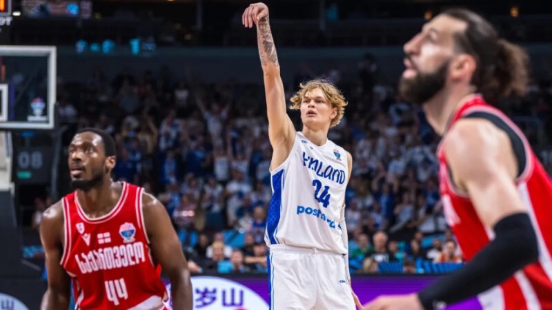 Somijas basketbolisti pirmo reizi vēsturē sasniedz Eiropas čempionāta pusfinālu
