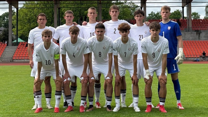 Latvijas U-19 futbolisti pārbaudes spēlē uzvar Maltas vienaudžus