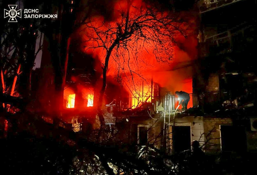 Krievu triecienā Zaporižjas apgabalā nogalināti divi cilvēki