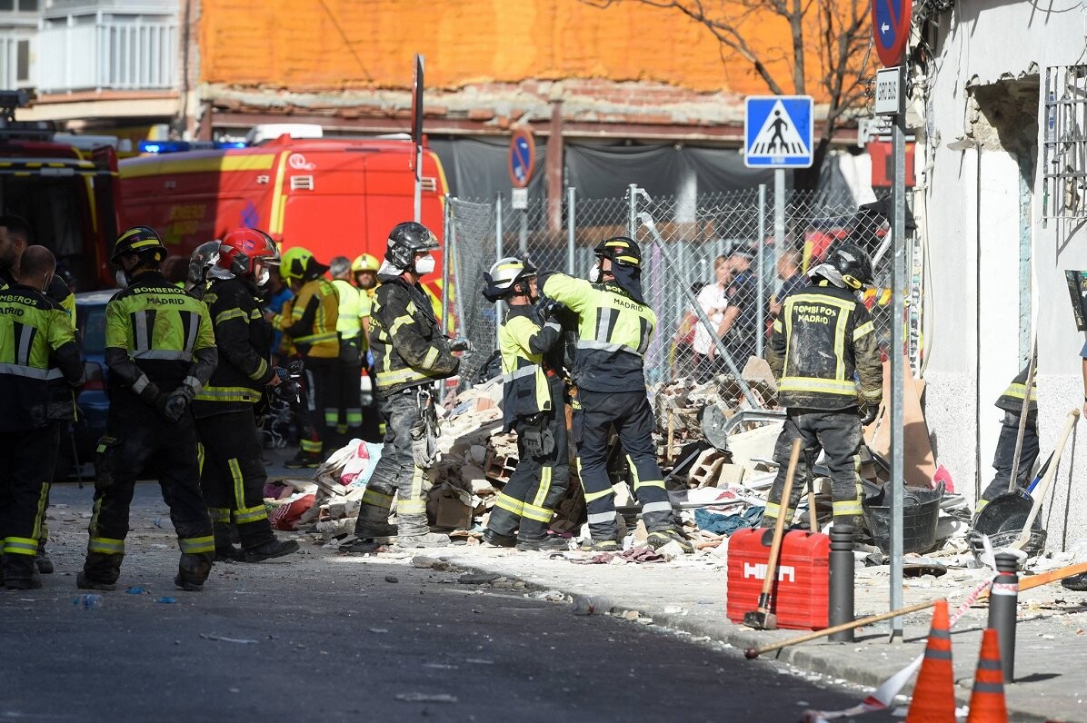 Madridē notikušajā sprādzienā bārā gājis bojā viens cilvēks un 25 ievainoti