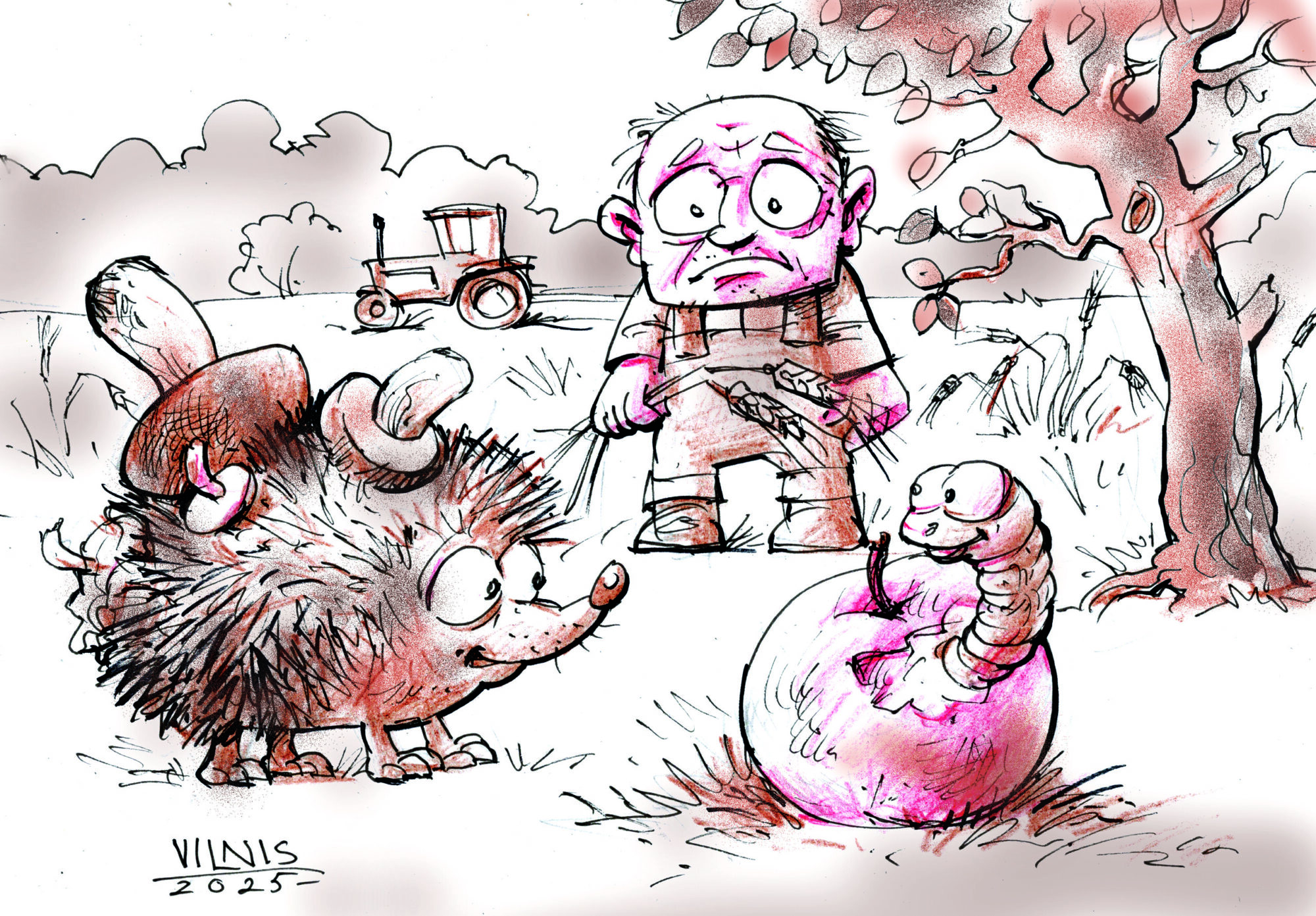 Karikatūra: Raža