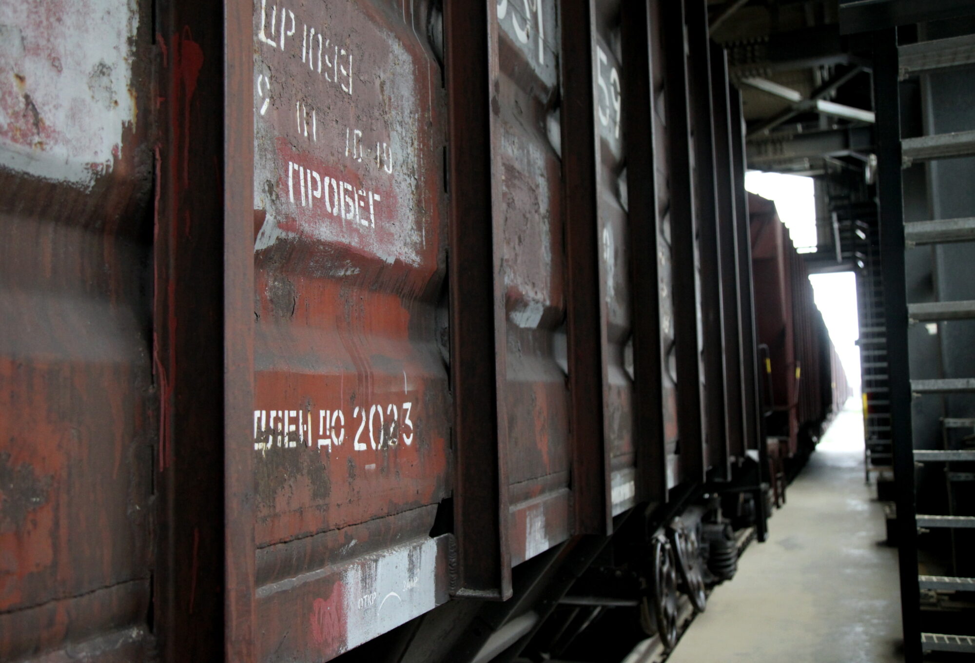 “LDz Cargo” nav izdevies izsolīt 87 Ukrainā esošos kravas vagonus