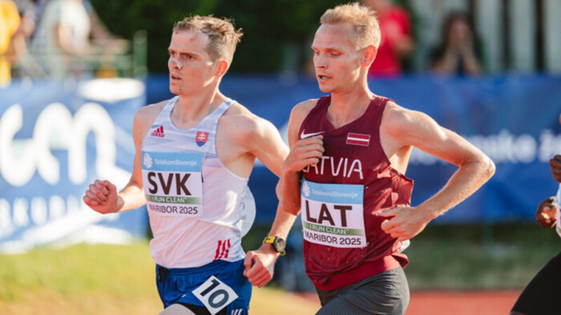 Medveds labo Latvijas rekordu desmit kilometru skrējienā