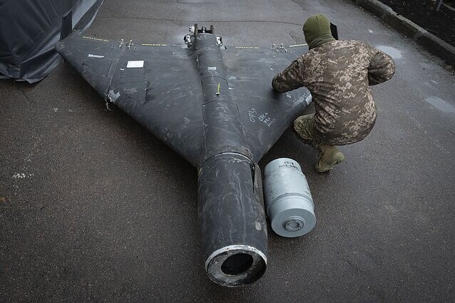 Krievi uzbrukuši Ukrainai ar 112 droniem