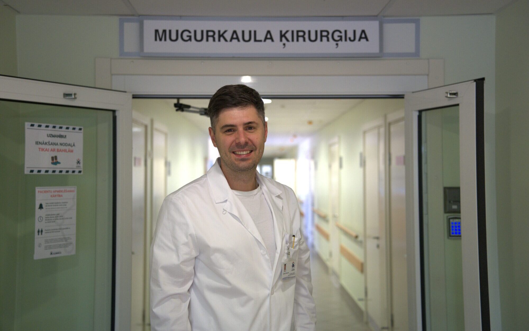 Liepājas Ambulatorajā centrā konsultē pieredzējis mugurkaula ķirurgs Artūrs Doncovs