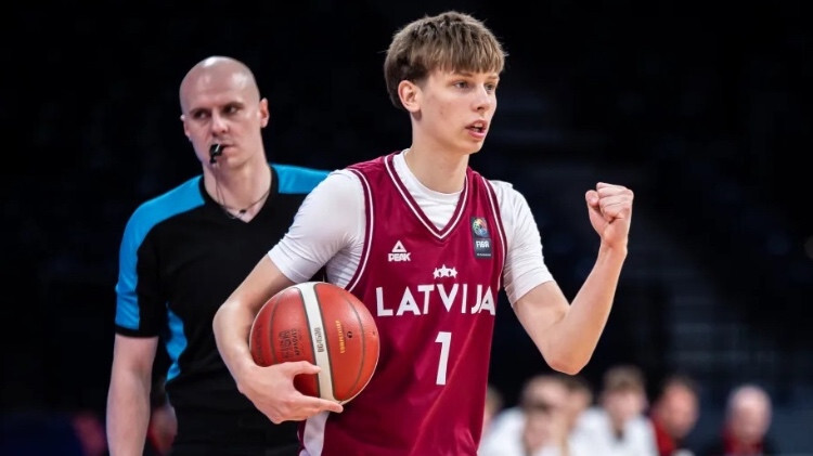 Latvijas jaunatnes basketbola izlases – sestajā vietā Eiropā 2025. gada rangā