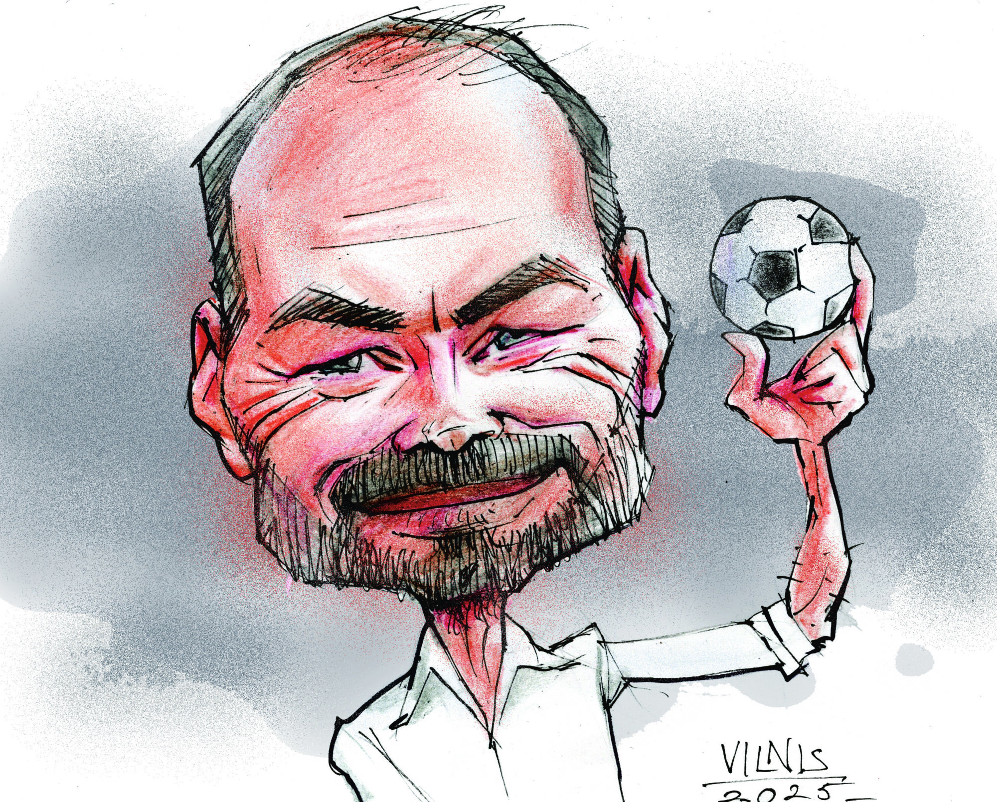 Bronzas “Liepājas” zviedru treneris Andreass Alms: “Futbols nav viss. Līdzsvaru dod daba un ģimene”