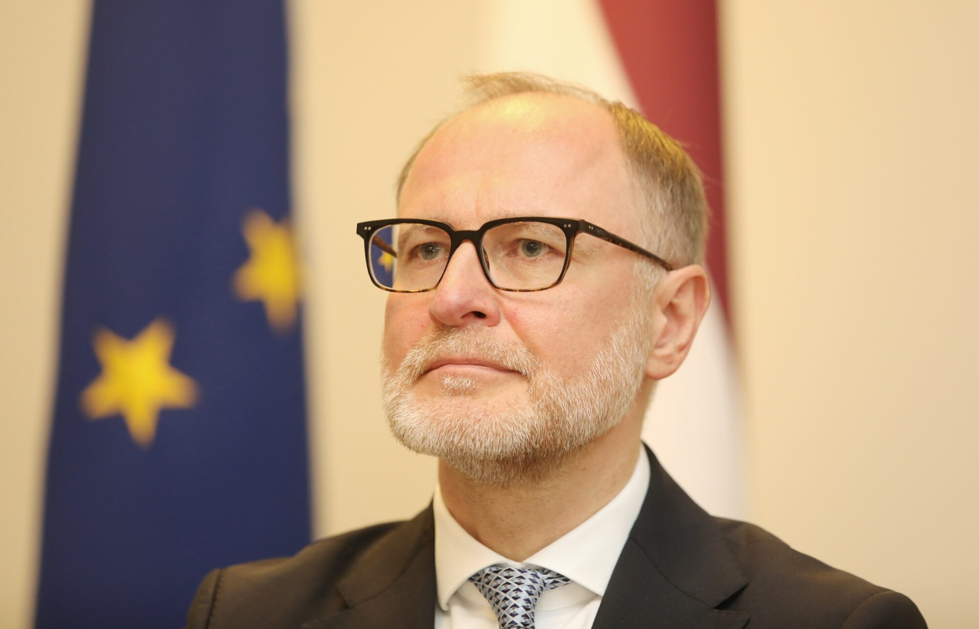 Sprūds: Iesaiste iespējamā operācijā Hormuza šaurumā nav Latvijas dienas kārtībā